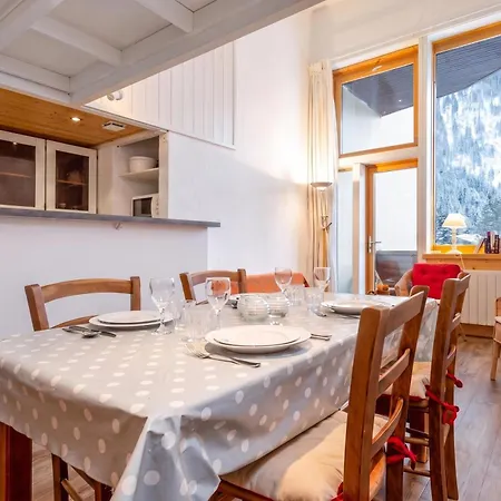 דירה Grand Roc B211 From Slopes 260m, Mont-blanc View & Parking - Happy *