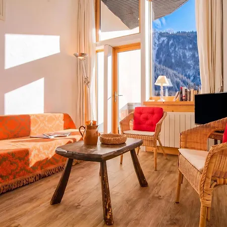 Grand Roc B211 From Slopes 260m, Mont-blanc View & Parking - Happy דירה *